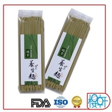 hot fu-taiwan handmade green tea noodles - product's photo